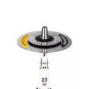 Кальян Amotion Valve AM23 White and Yellow 52 см Кальян Amotion Valve AM23 White and Yellow 52 см