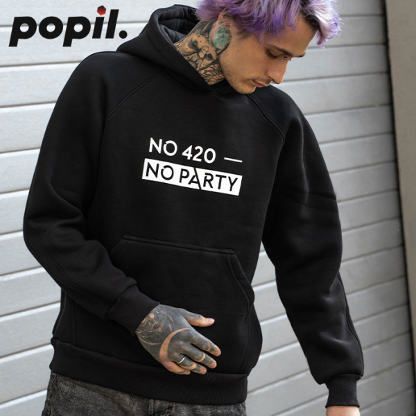 Худи 420 Black размер XL