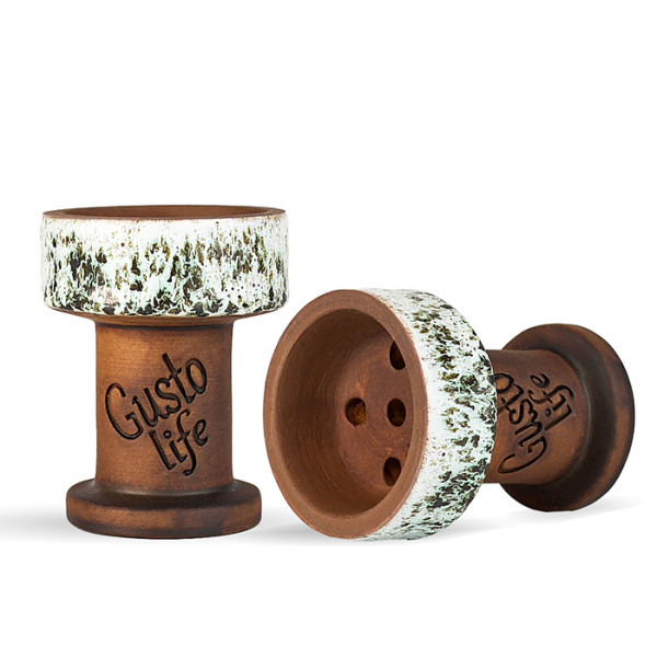 Чаша Gusto Bowls Rook Classic White Gray