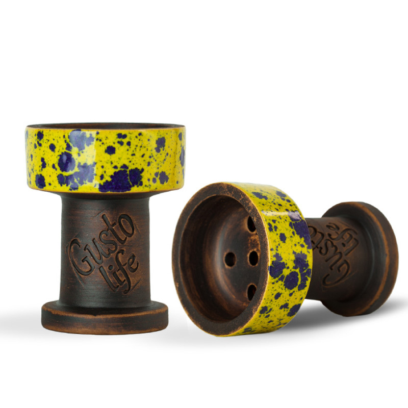 Чаша Gusto Bowls Rook Classic Yellow and Blue Чаша Gusto Bowls Rook Classic Yellow and Blue