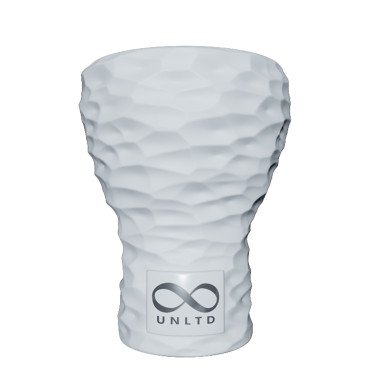 Чаша UNLTD Turkish White Fossils Line