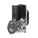 Колпак для кальяна Embery Windcover Pro Black Silver 20 см