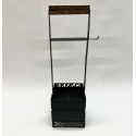 Корзина для угля Snake Hookah Black