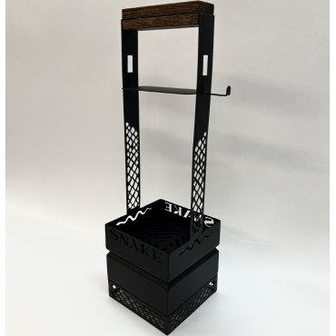 Корзина для угля Snake Hookah Black Корзина для угля Snake Hookah Black