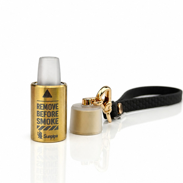 Персональный мундштук Sunpipe Gold CAPSULA Black