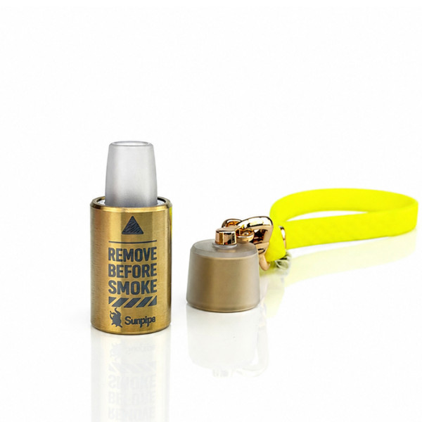 Персональный мундштук Sunpipe Gold CAPSULA Yellow