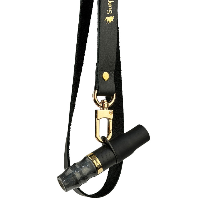 Персональний мундштук Sunpipe Premium Leather Black Персональний мундштук Sunpipe Premium Leather Black