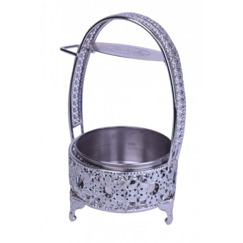 Корзина для угля Yahya Deep Mini Silver
