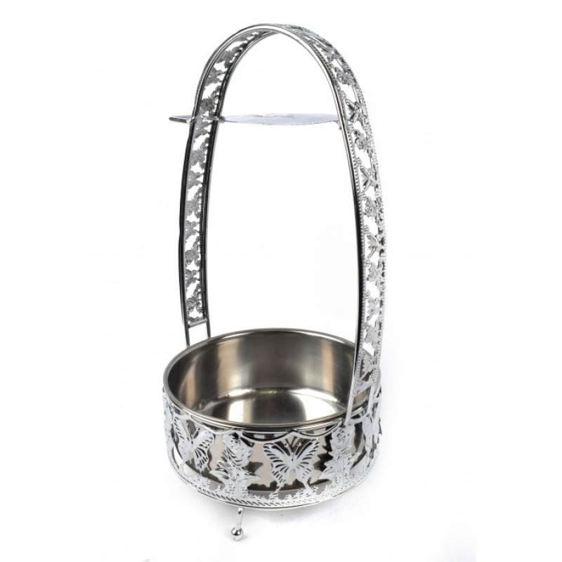 Корзина для угля Yahya Big Silver Корзина для угля Yahya Big Silver