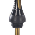 Кальян Alpha Hookah Model S Replica Black з колбою Drop Black 45 см