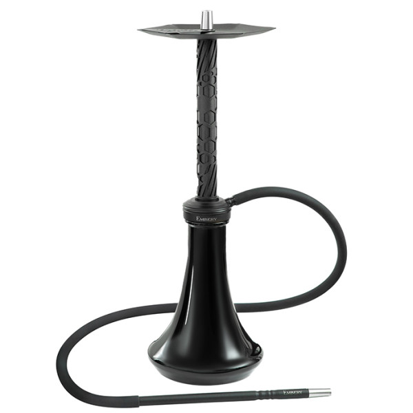 Кальян Embery MONO-H 4.0 Black с колбой Embery Black 63 см