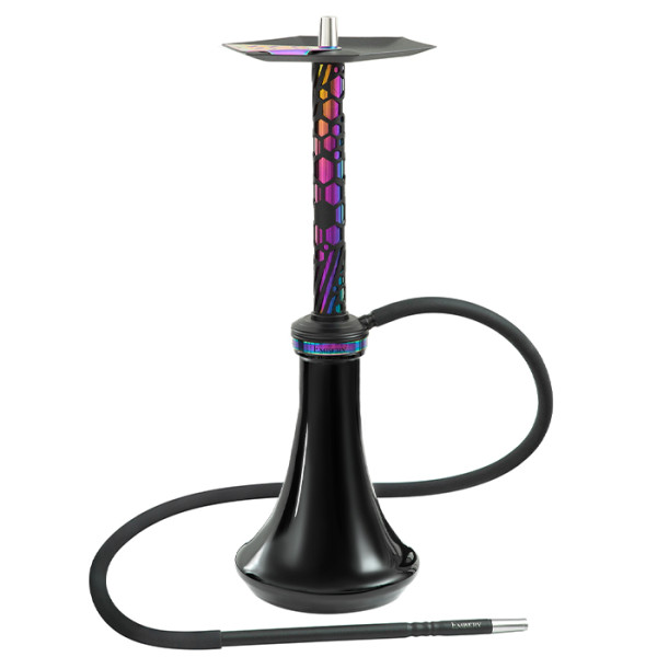 Кальян Embery MONO-H 4.0 Chameleon-Black с колбой Embery Black 63 см