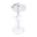 Кальян Embery Mini Mono 3.1 Silver Snow 38 см