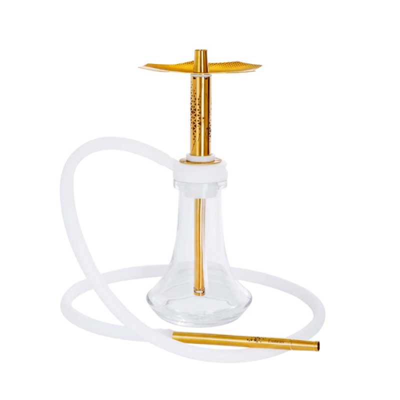 Кальян Embery Mini Mono 3.1 Supreme Gold White 38 см Кальян Embery Mini Mono 3.1 Supreme Gold White 38 см