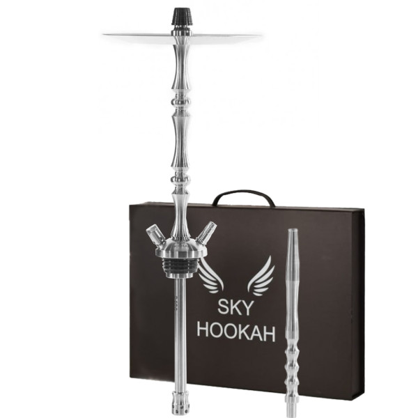 Шахта Sky Hookah Classic Silver 60 см