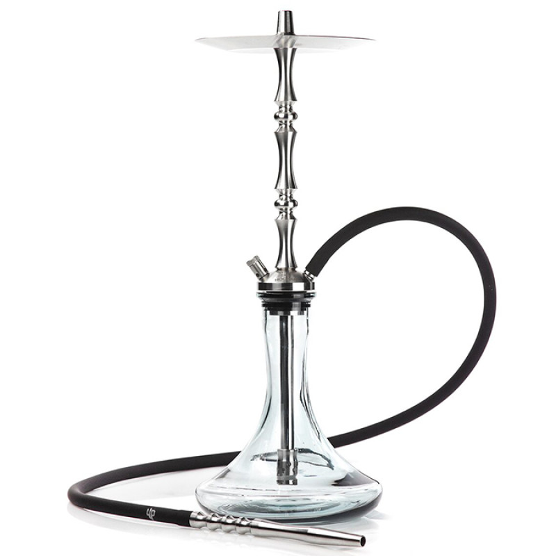 Кальян Sky Hookah Classic Silver с колбой Craft Clear 63 см Кальян Sky Hookah Classic Silver с колбой Craft Clear 63 см