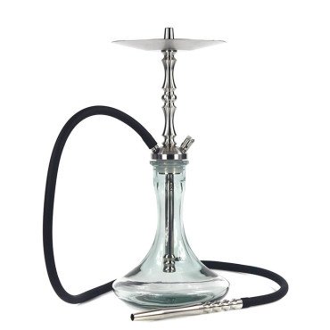 Кальян Sky Hookah Mini Silver с колбой Craft Clear 51 см