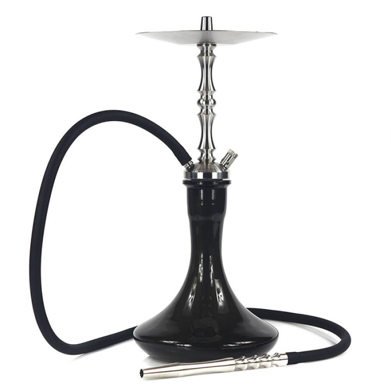 Кальян Sky Hookah Mini Silver с колбой Craft Black 51 см Кальян Sky Hookah Mini Silver с колбой Craft Black 51 см