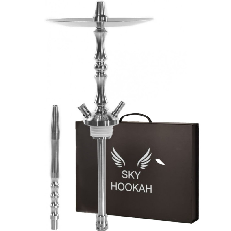 Шахта Sky Hookah Mini Silver 40 см Шахта Sky Hookah Mini Silver 40 см