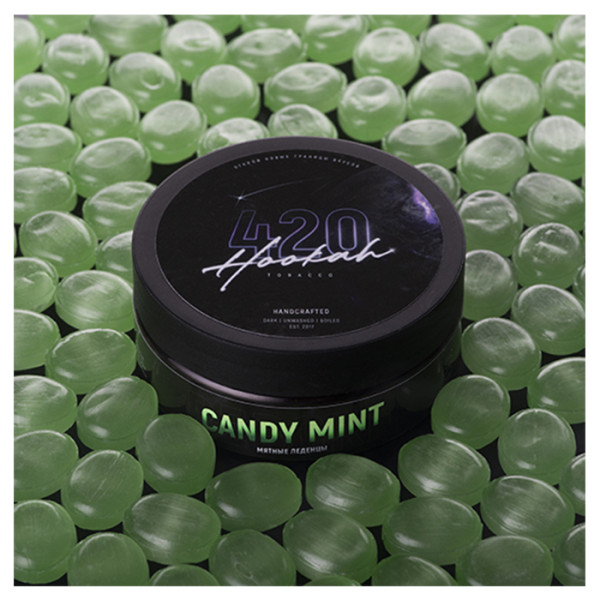 Тютюн 420 Classic Line Candy Mint (М'ятні льодяники)  250 г