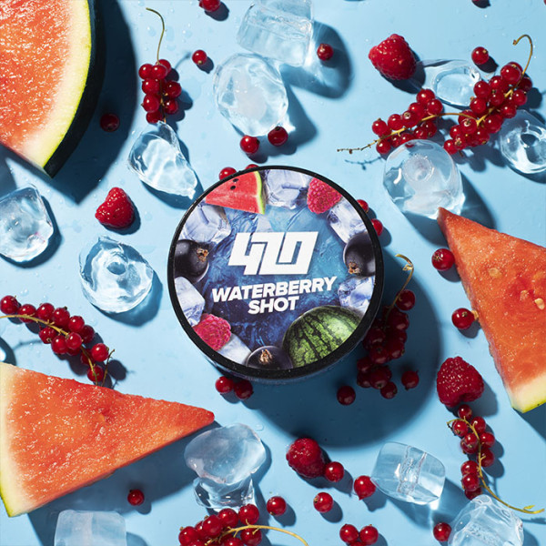 Тютюн 420 Classic Frost Line Waterberry shot (Смородина, Малина, Кавун) 100 г