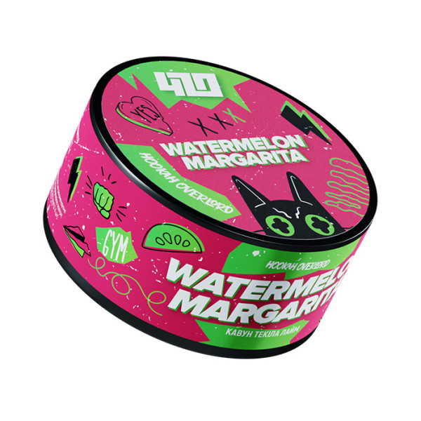 Тютюн 420 Classic x Hookah Overlord Watermelon margarita (Кавун, Текіла, Лайм) 100 г