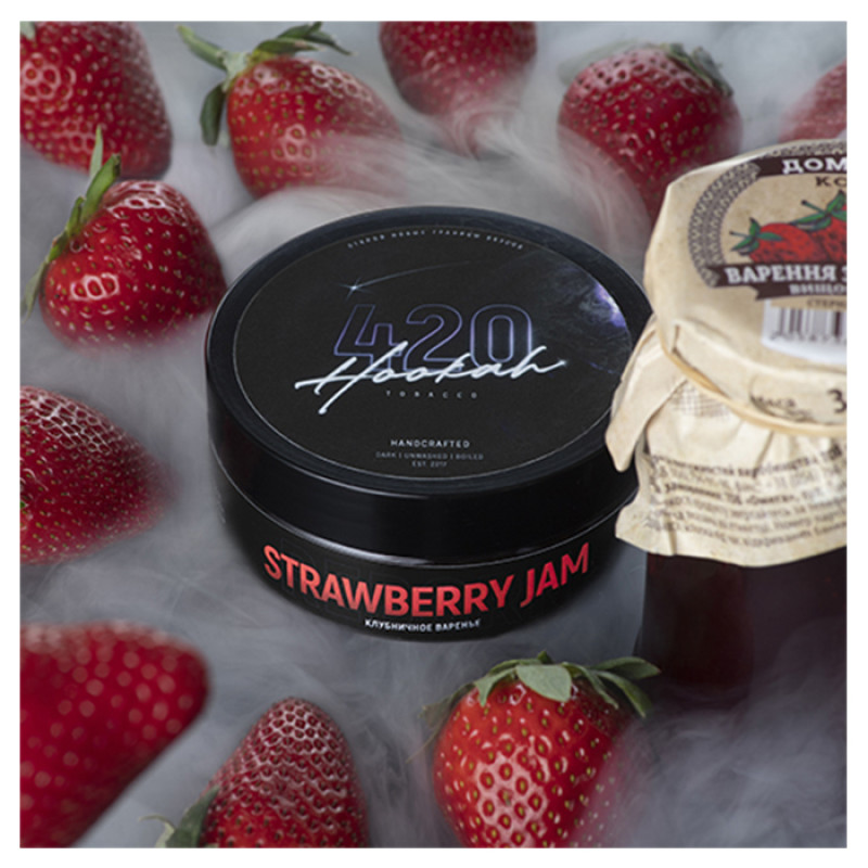 Табак 420 Classic Line Strawberry Jam (Клубничное варенье) 100 г