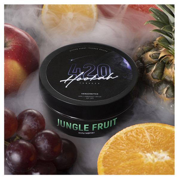 Тютюн 420 Classic Line Jungle Fruit (Мультифрукт) 100 г
