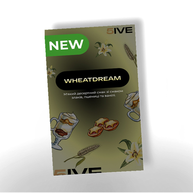 Табак 5IVE Hard Line Wheatdream (Злаки, Пешеница, Ваниль) 100 г