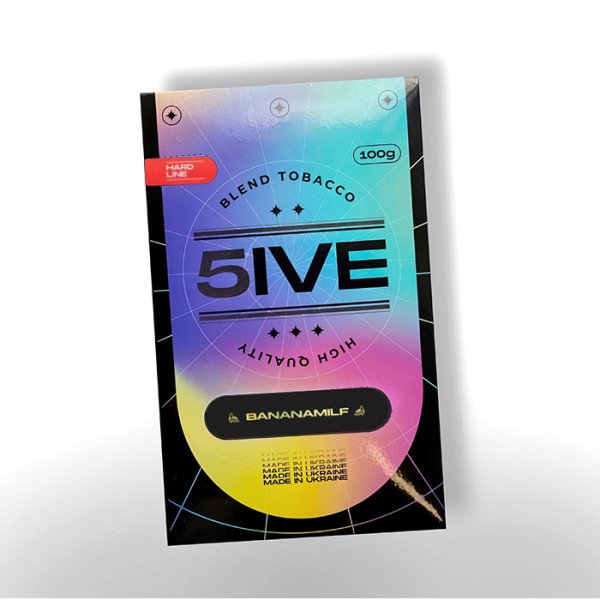 Табак 5IVE Hard Line Banana Milf (Банан) 100 г