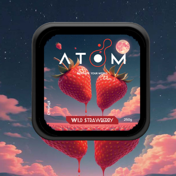 Табак Atom Wild Strawberry (Земляника) 200 г
