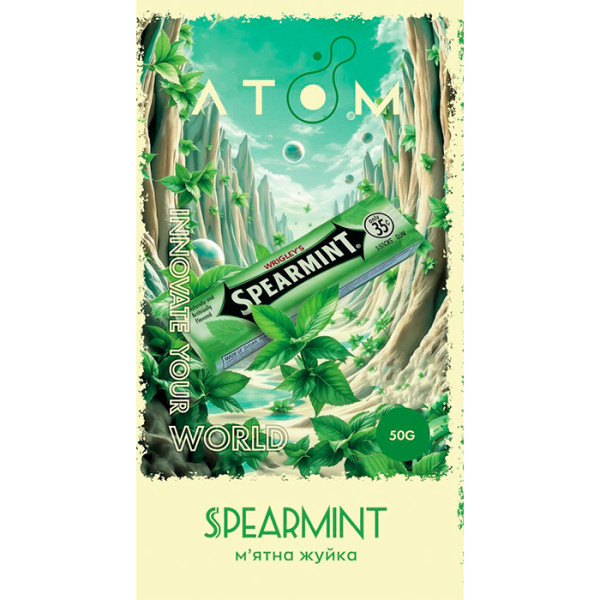 Табак Atom Spearmint (Мятная жвачка) 50 г