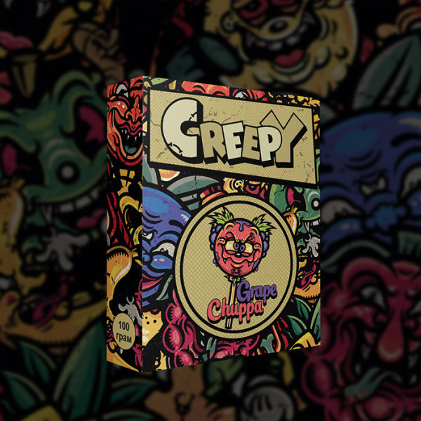 Тютюн Creepy Grape Chuppa (Виноград, Льодяник) 100 г