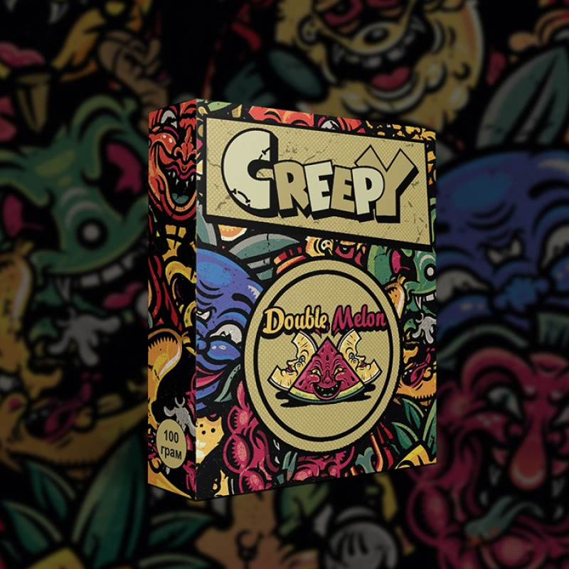 Табак Creepy Double Melon (Дыня, Арбуз) 100 г Табак Creepy Double Melon (Дыня, Арбуз) 100 г