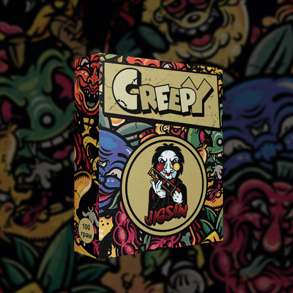 Тютюн Creepy Jigsaw (Вишня, Апельсин) 100 г