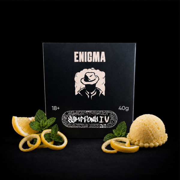 Табак Enigma x Yevhen B Sympfony IV (Лимонно-мятный сорбет) 40 г