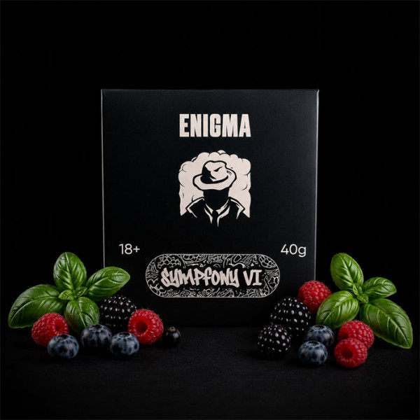 Табак Enigma x Yevhen B Sympfony VI (Базилик, Ягоды) 40 г