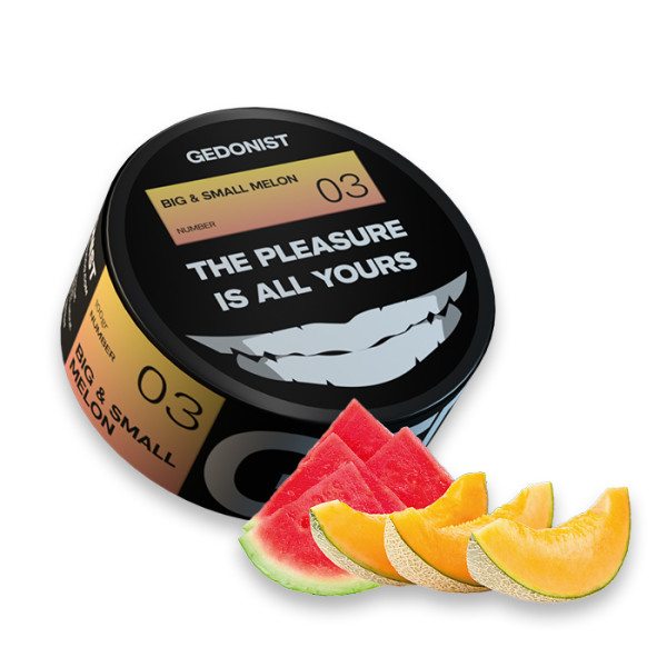 Тютюн Gedonist Big and Small Melon № 03 (Диня, Кавун) 100 г