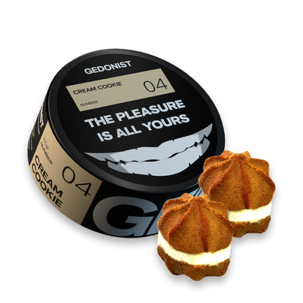 Табак Gedonist Cream Cookie № 04 (Печенье с ирландским кремом) 100 г