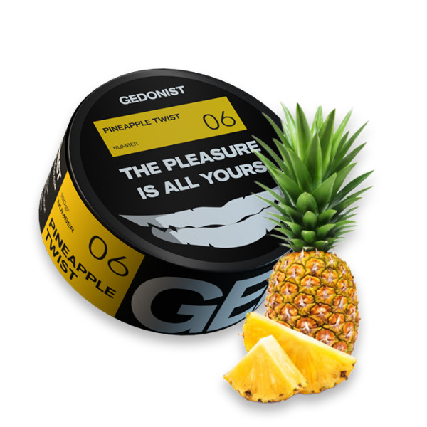 Табак Gedonist Pineapple twist № 06 (Спелый сладкий ананас) 100 г