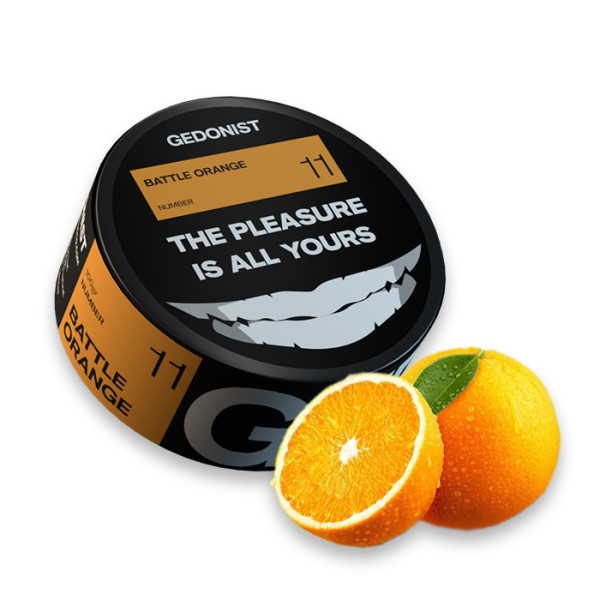 Тютюн Gedonist Battle Orange № 11 (Кисло солодкий апельсин) 100 г