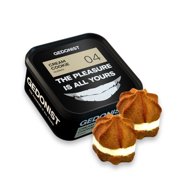 Табак Gedonist Cream Cookie № 04 (Печенье с ирландским кремом) 200 г