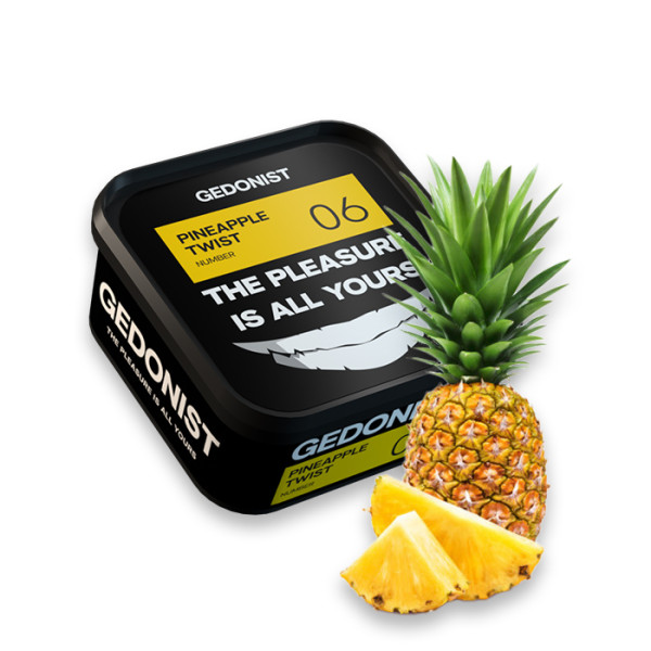 Тютюн Gedonist Pineapple twist № 06 (Стиглий солодкий ананас) 200 г