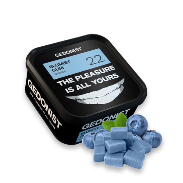 Тютюн Gedonist Blumist Gum № 22 (Лохина, Жуйка) 200 г