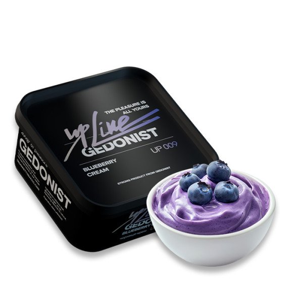 Тютюн Gedonist UPLine Blueberry Cream № 009 (Чорничний йогурт) 200 г