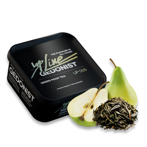 Тютюн Gedonist UPLine Green Pear Tea № 005 (Груша з зеленим чаєм) 200 г