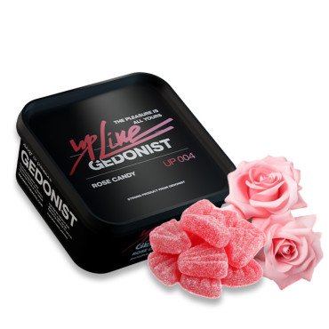 Тютюн Gedonist UPLine Rose Cany № 004 (Желейки з ароматом троянди) 200 г