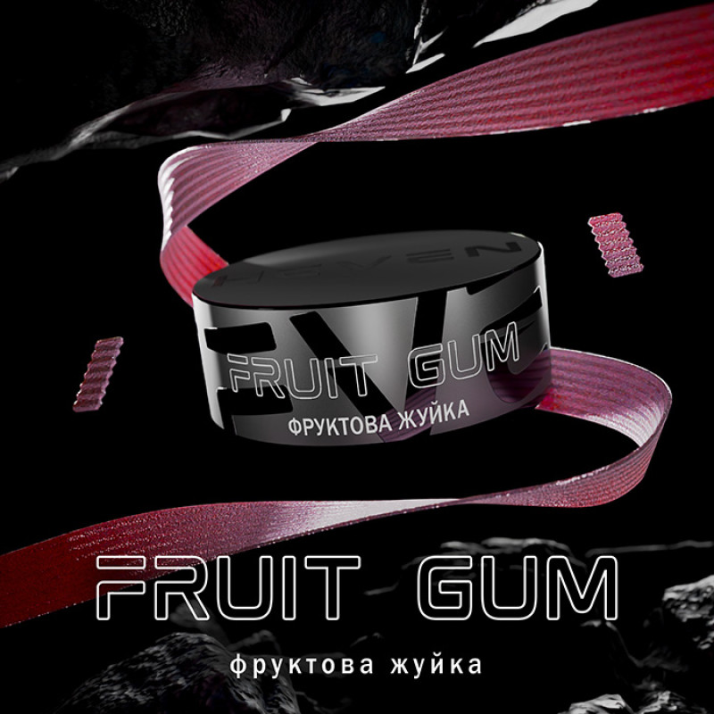 Тютюн Heven Fruit Gum (Фруктова жуйка) 100 г Тютюн Heven Fruit Gum (Фруктова жуйка) 100 г