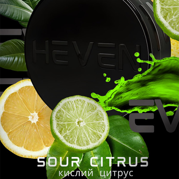 Табак Heven Sour Citrus (Лимон, Лайм) 100 г