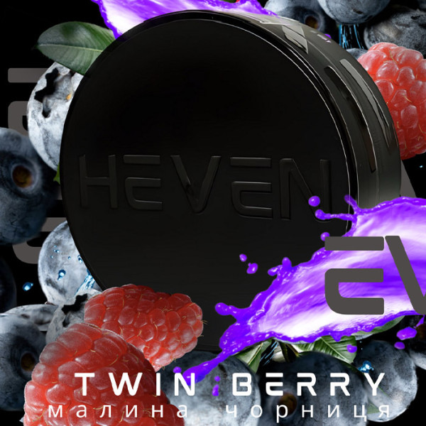 Табак Heven Twin Berry (Малина, Черника) 100 г